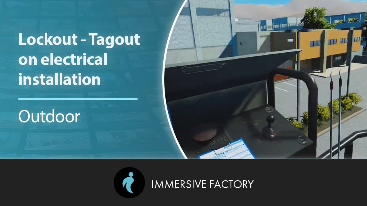 Lockout on electrical installation - Outdoor